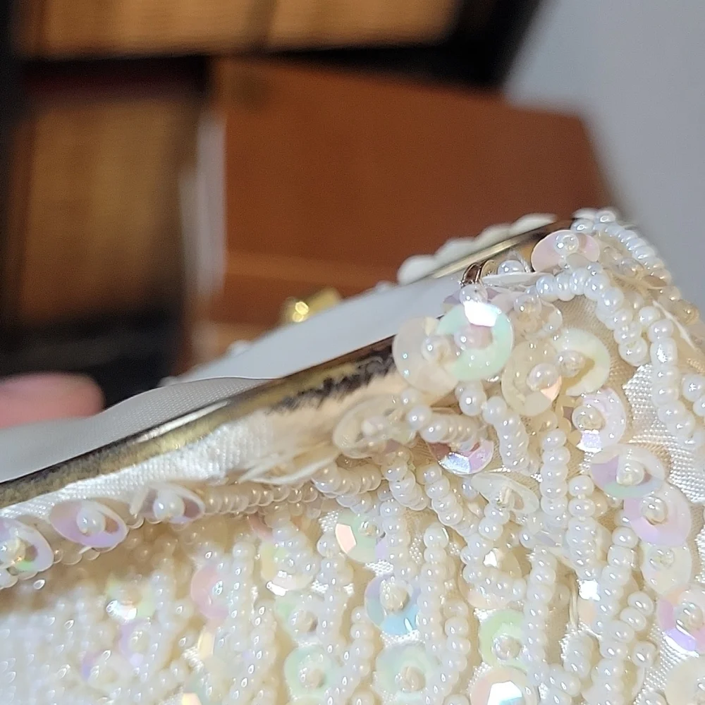 N/A beaded sequined